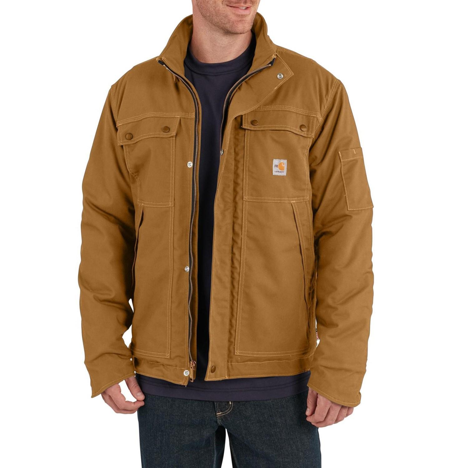 Carhartt 102182 Flame-Resistant Full Swing® Quick Duck® Coat - Insulated, Factory Seconds Product Image