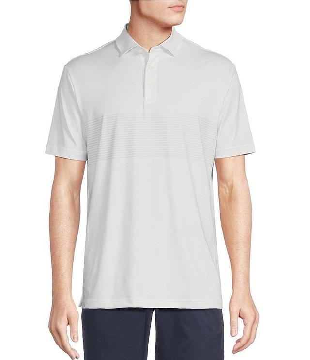 Daniel Cremieux Signature Label Jersey Jacquard Short Sleeve Polo Shirt Product Image