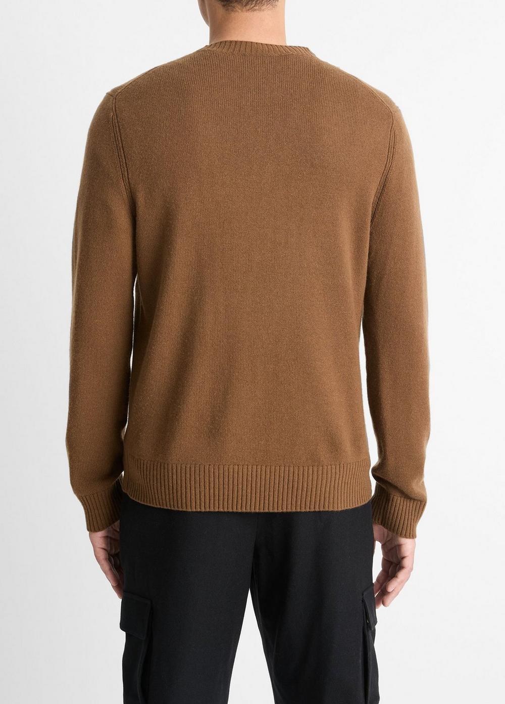 Classic Wool-Cashmere Crew Neck Sweater Product Image