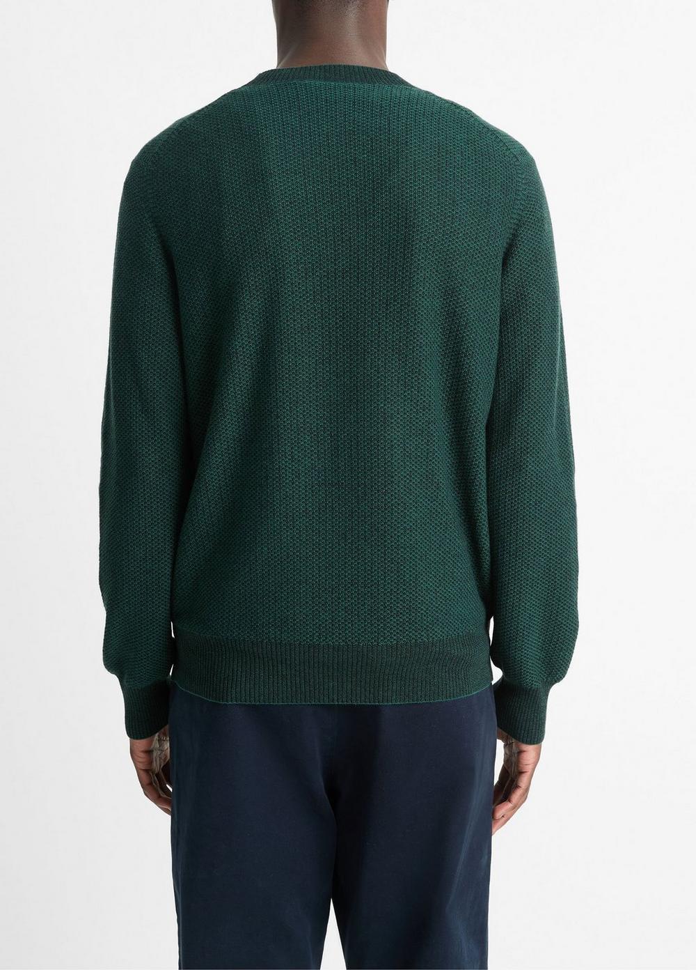 Geo Jacquard Wool-Blend Sweater Product Image