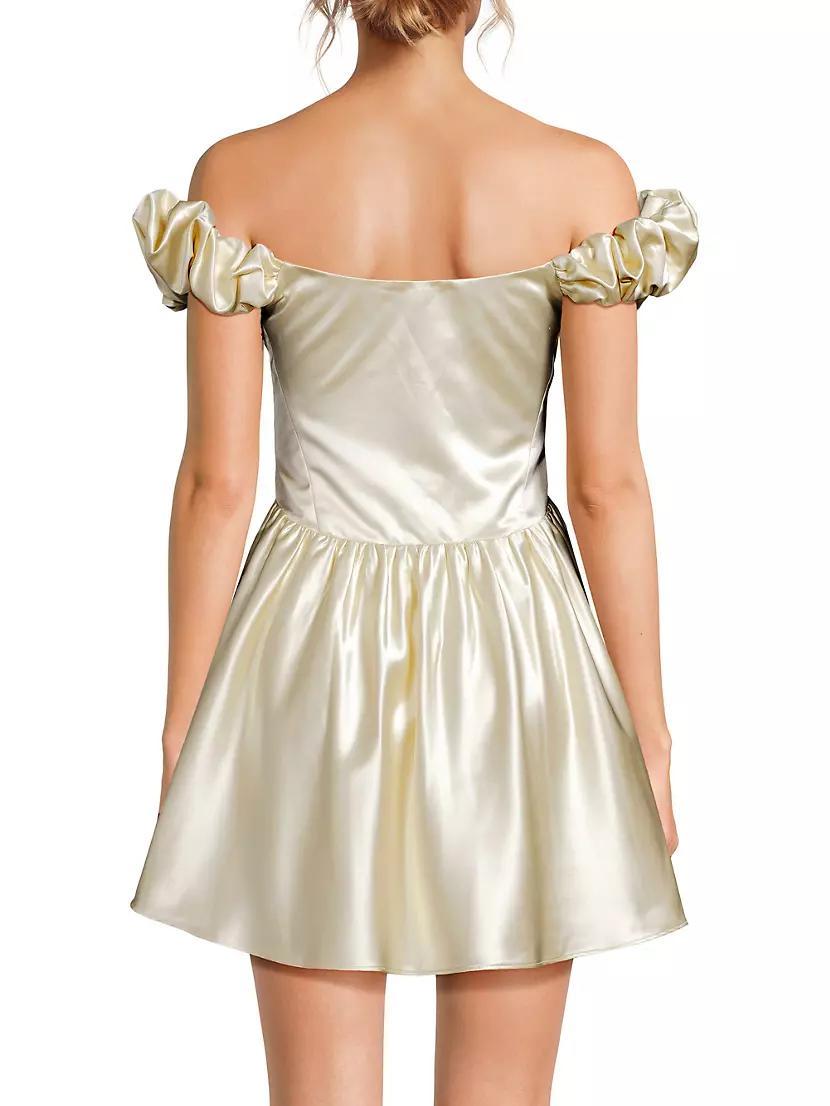 Cailey Off-The-Shoulder Minidress Product Image