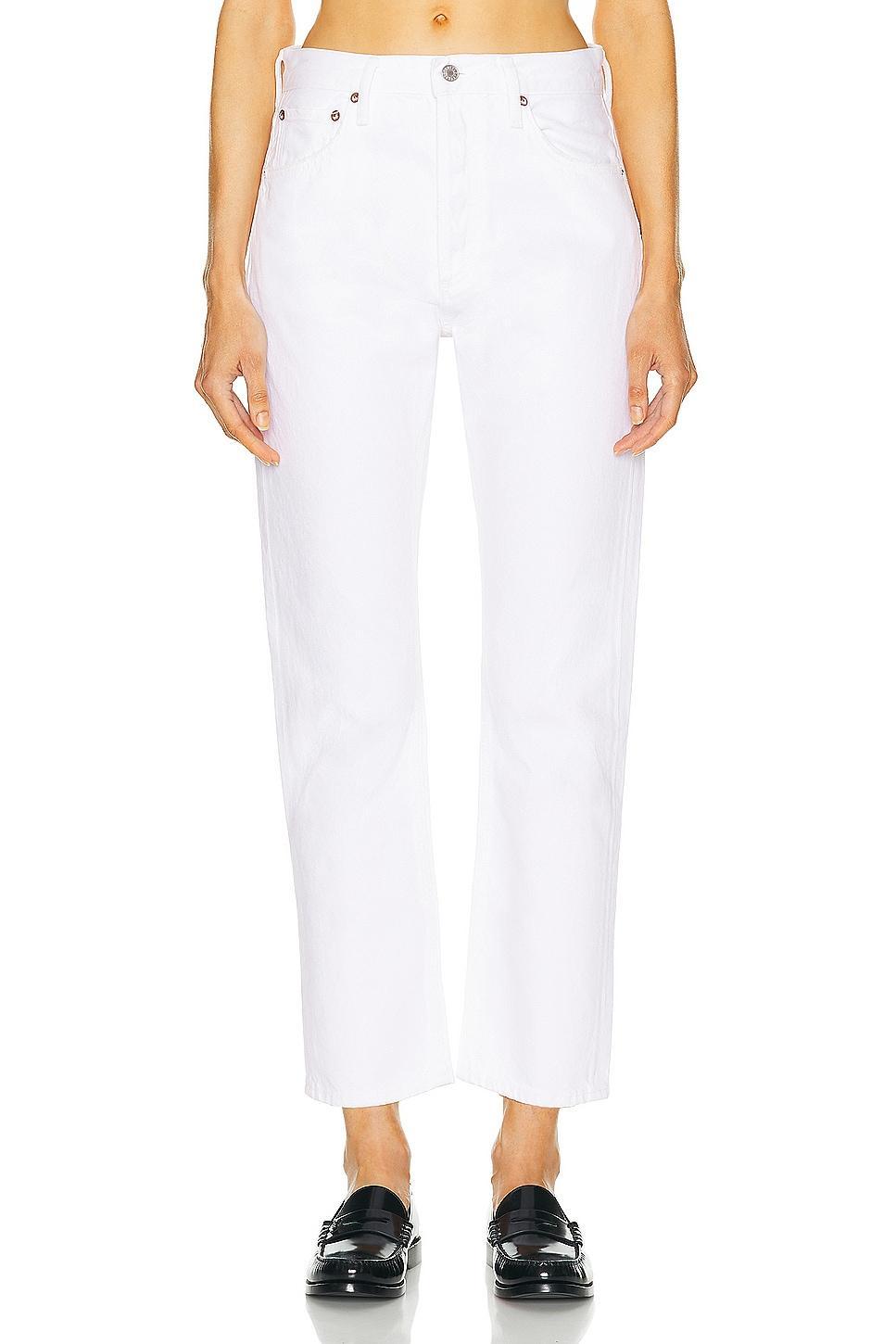 AGOLDE Parker Crop Straight Leg Organic Cotton Jeans Product Image