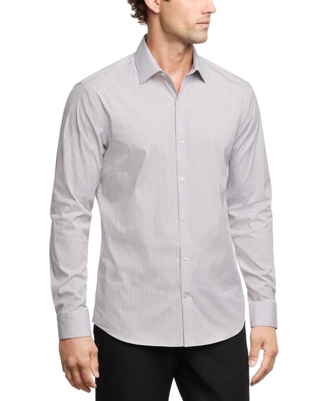 Calvin Klein Mens Extra Slim Fit Stretch Dress Shirt Product Image