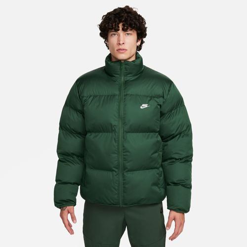 Nike Mens Nike Thermore Fill Club Puffer Jacket - Mens Green/White Product Image