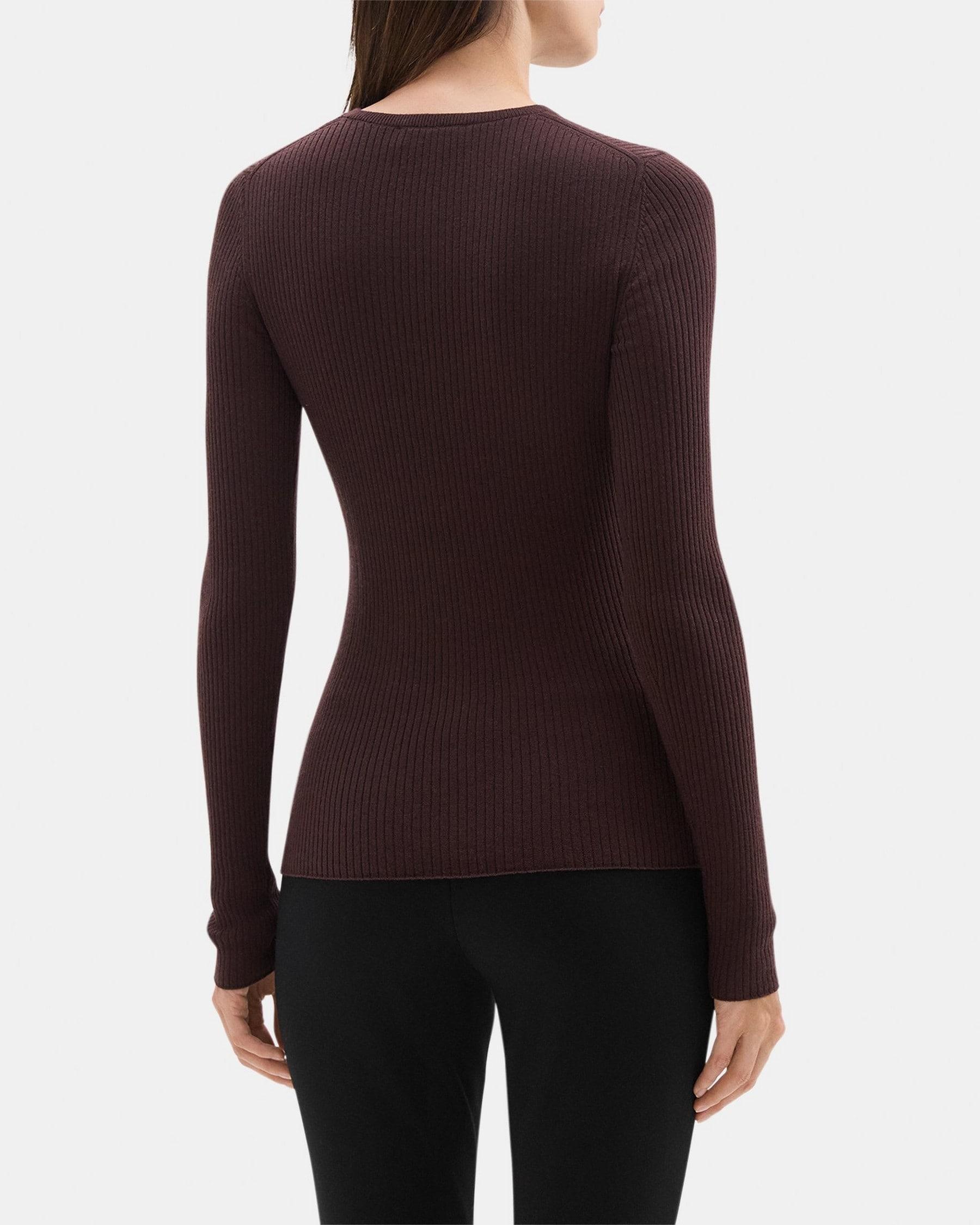 Slim-Fit Sweater in Fine Merino Wool Product Image