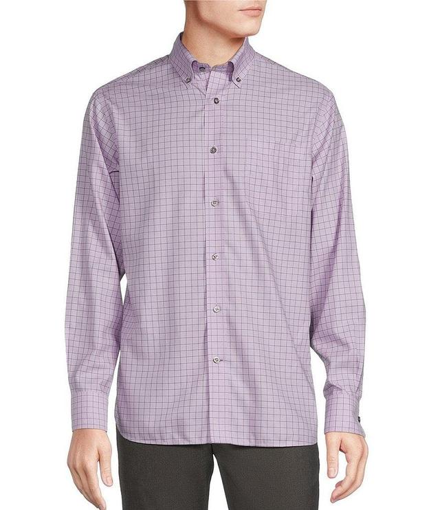 Daniel Cremieux Signature Label Non-Iron Plaid Long Sleeve Woven Shirt Product Image