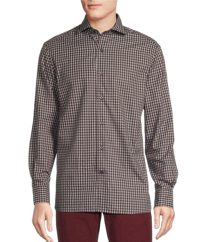 Cremieux Blue Label Chamonix Collection Check Long Sleeve Woven Shirt Product Image