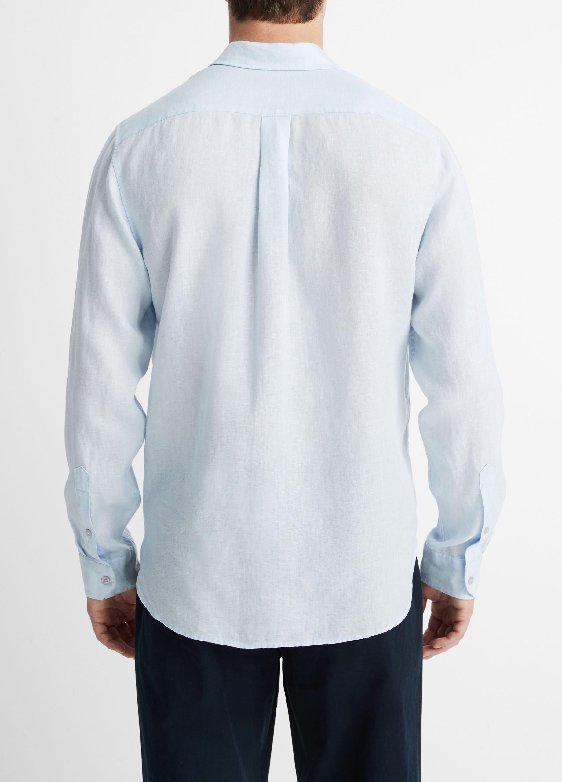 Linen Long-Sleeve Shirt Product Image