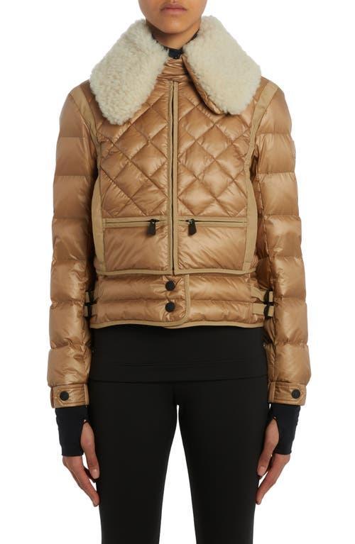 Womens Apres Ski Chaviere Shearling Down Jacket Product Image