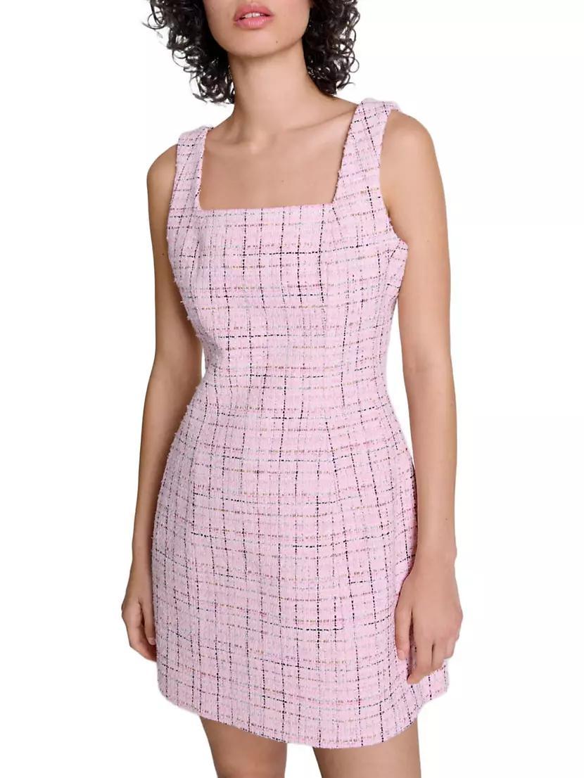 Sleeveless Tweed Dress Product Image