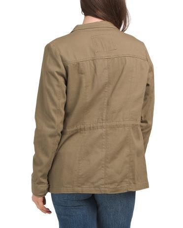 Twill 4 Pocket Jacket for Women | Cotton product image