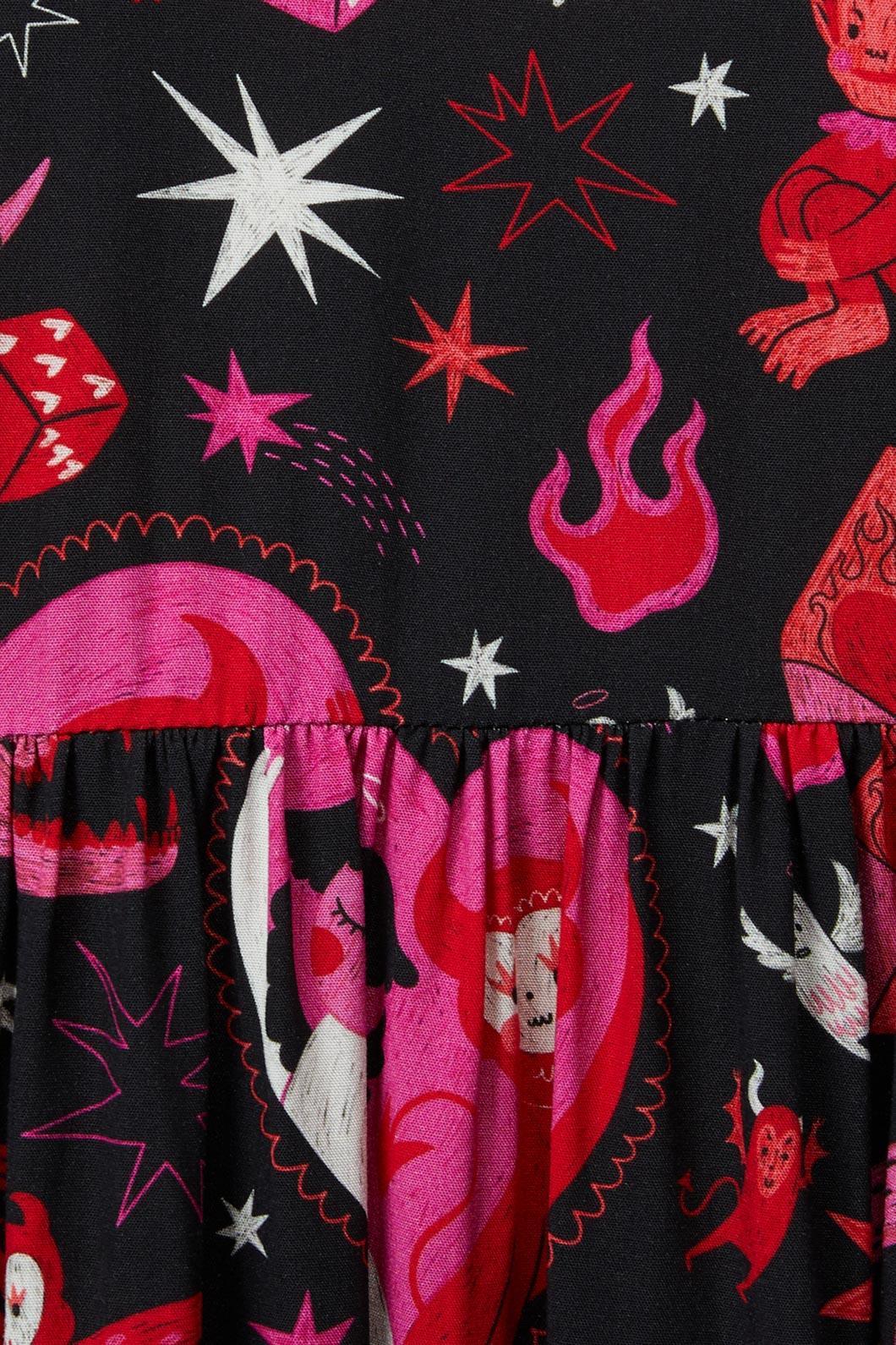 Devil Dance Party Dress Product Image