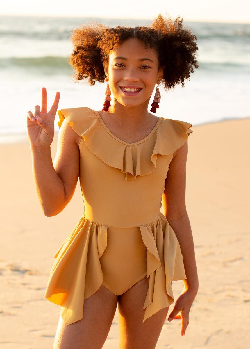 Christabel Swimsuit in Honey Product Image