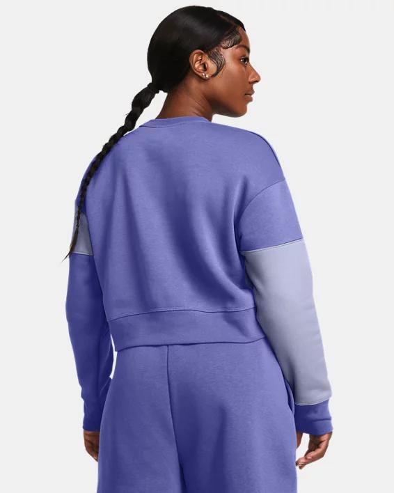 Women's UA Icon Fleece Crop Crew Product Image