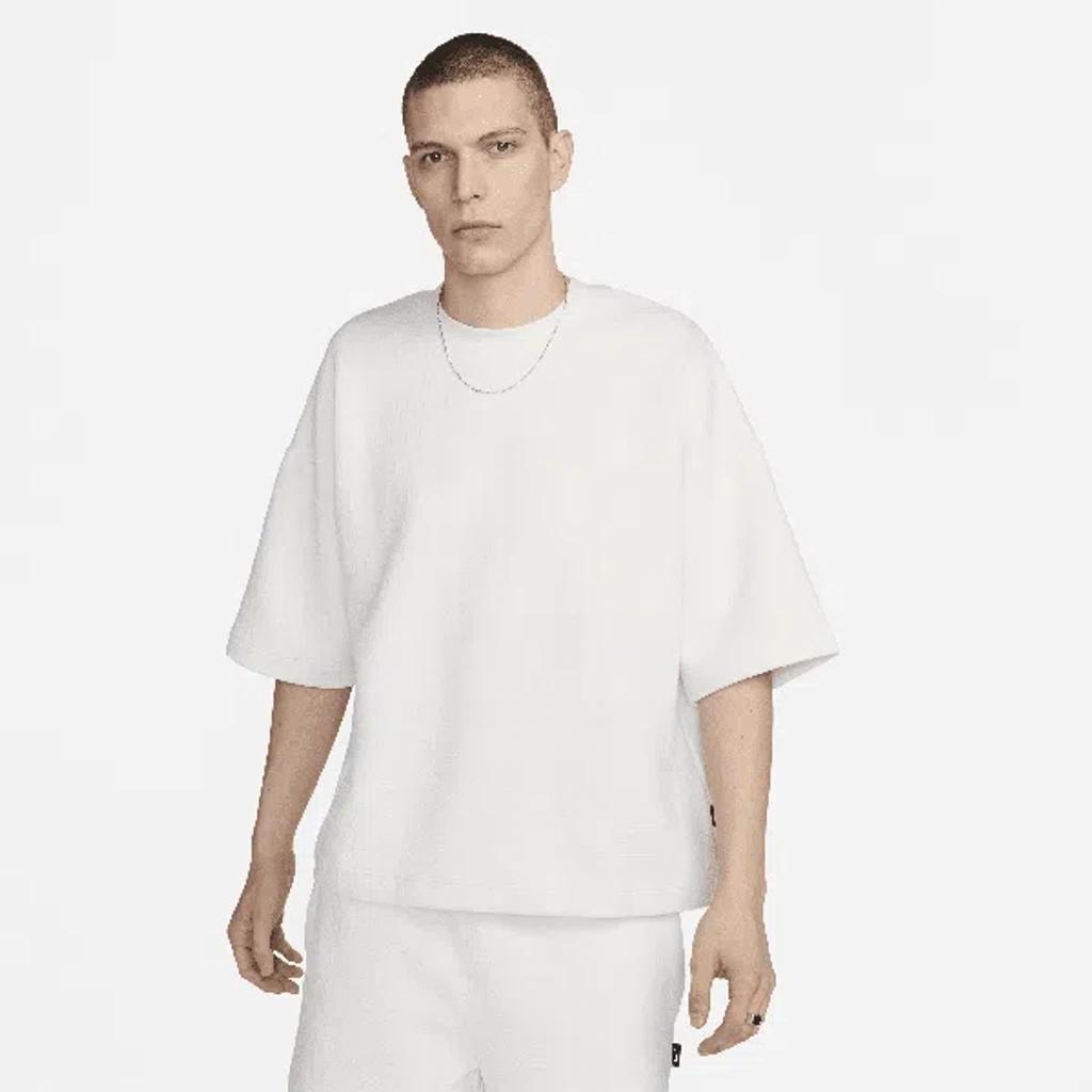 NIKE Air Oversize Crewneck Sweatshirt In Summit White/summit White Product Image