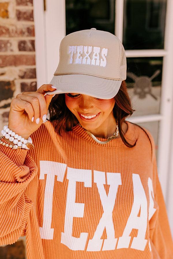 Texas Embroidered Trucker Hat Product Image