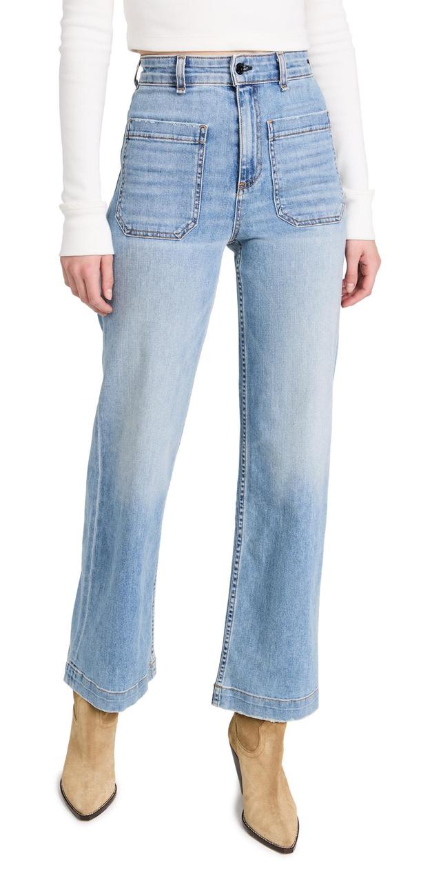 ASKK NY Sailor High Waist Wide Leg Jeans Product Image