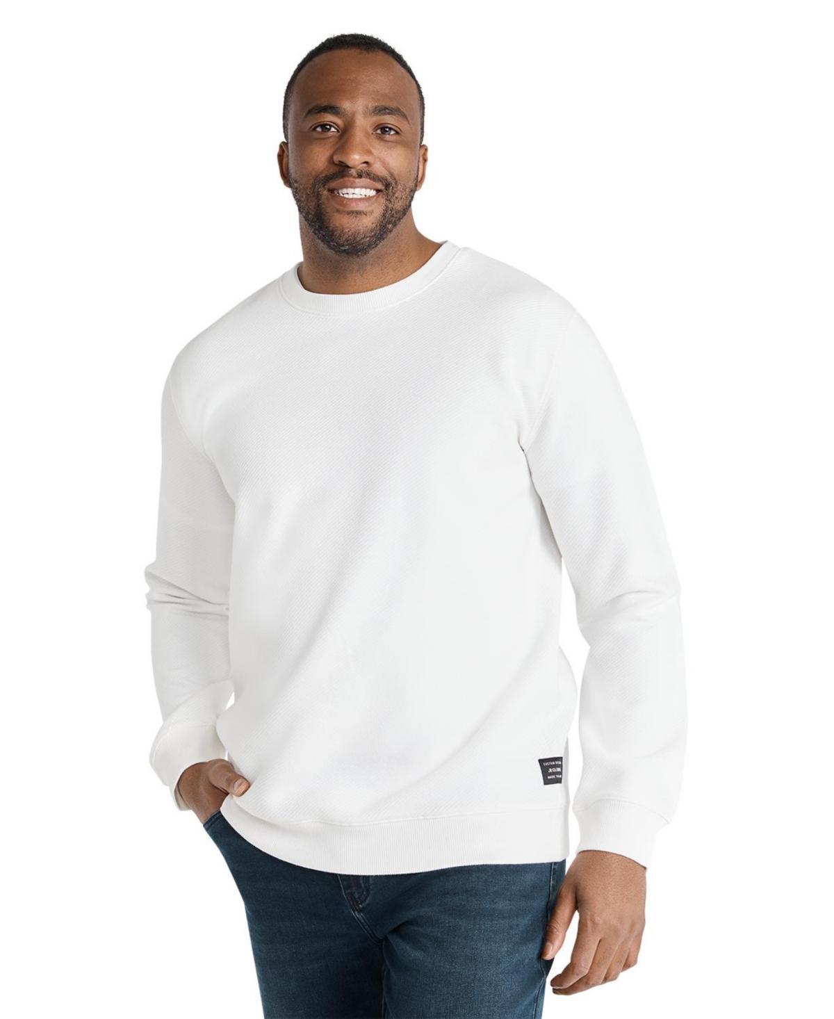 Johnny Bigg Mens Elliot Jacquard Crew Sweatshirt Product Image