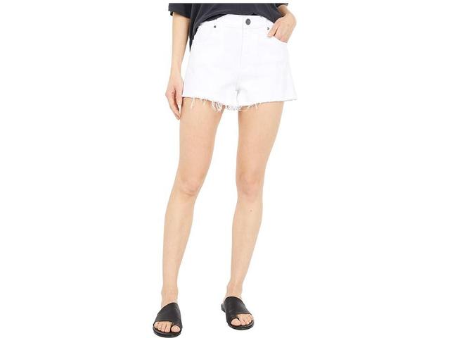 KUT from the Kloth Jane High Rise Fray Hem Shorts Product Image