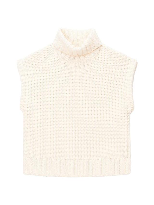 Womens Bette Rib-Knit Sleeveless Sweater Product Image