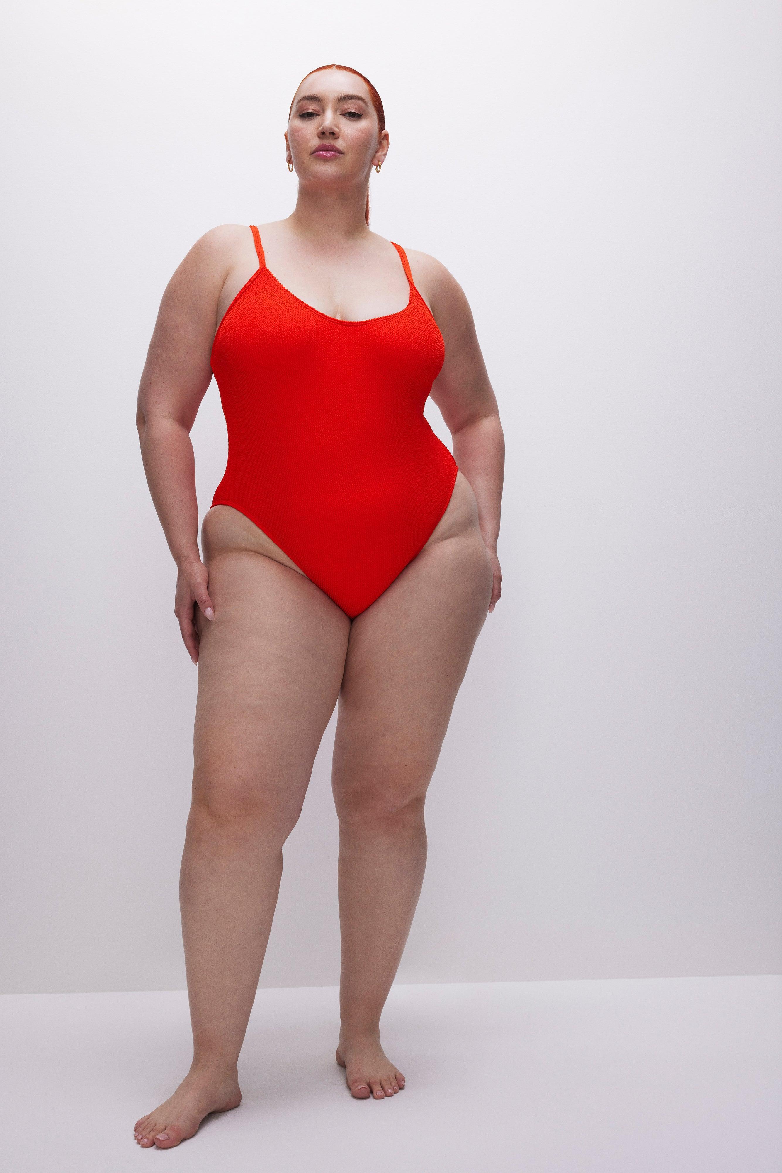 ALWAYS FITS ONE-PIECE SWIMSUIT | BRIGHT POPPY002 Product Image