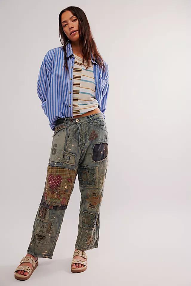 Magnolia Pearl Patchwork Jeans Product Image