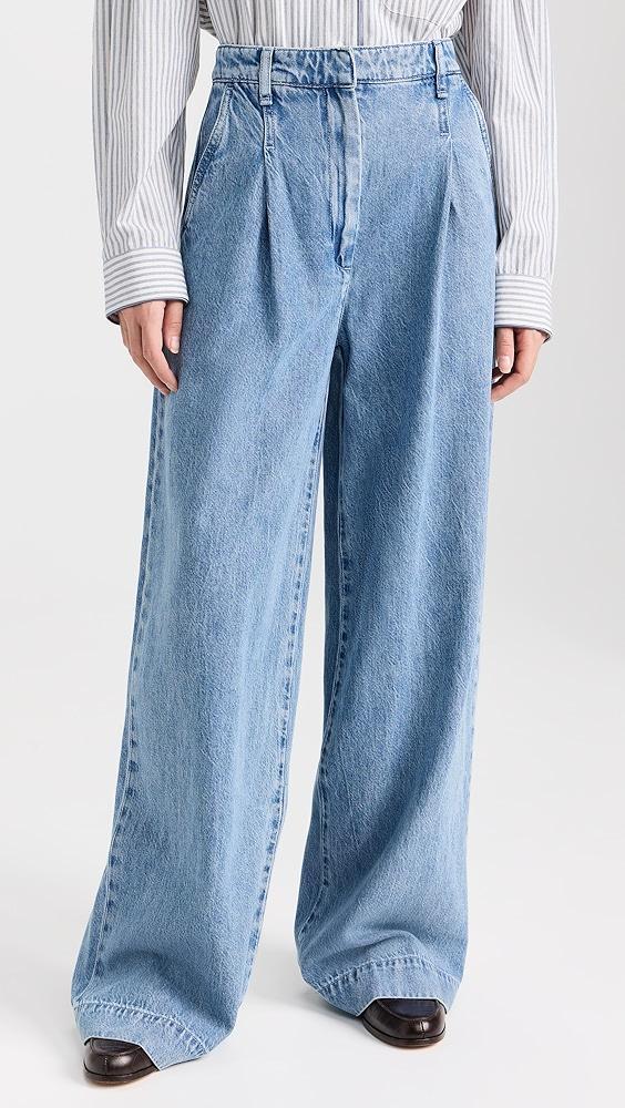 rag & bone Featherweight Abigale Pleated Trousers | Shopbop Product Image