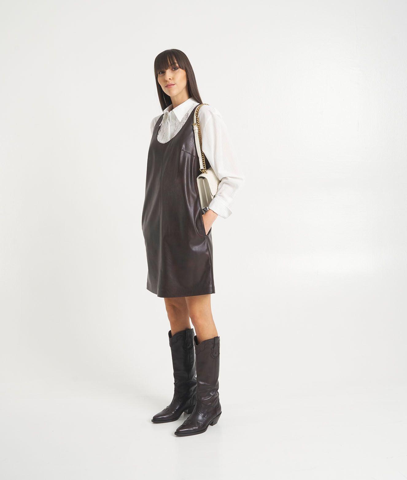 Faux leather dress 'Diricco' Product Image