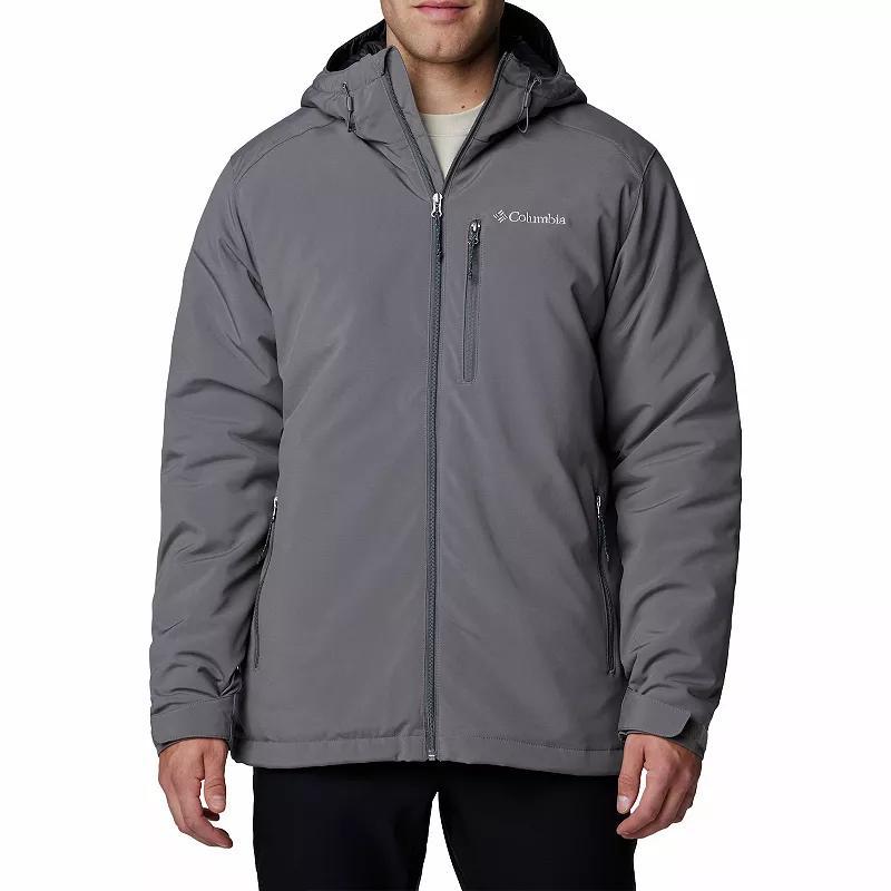 Mens Columbia Gate Racer II Midweight Hooded Soft Shell Jacket Product Image