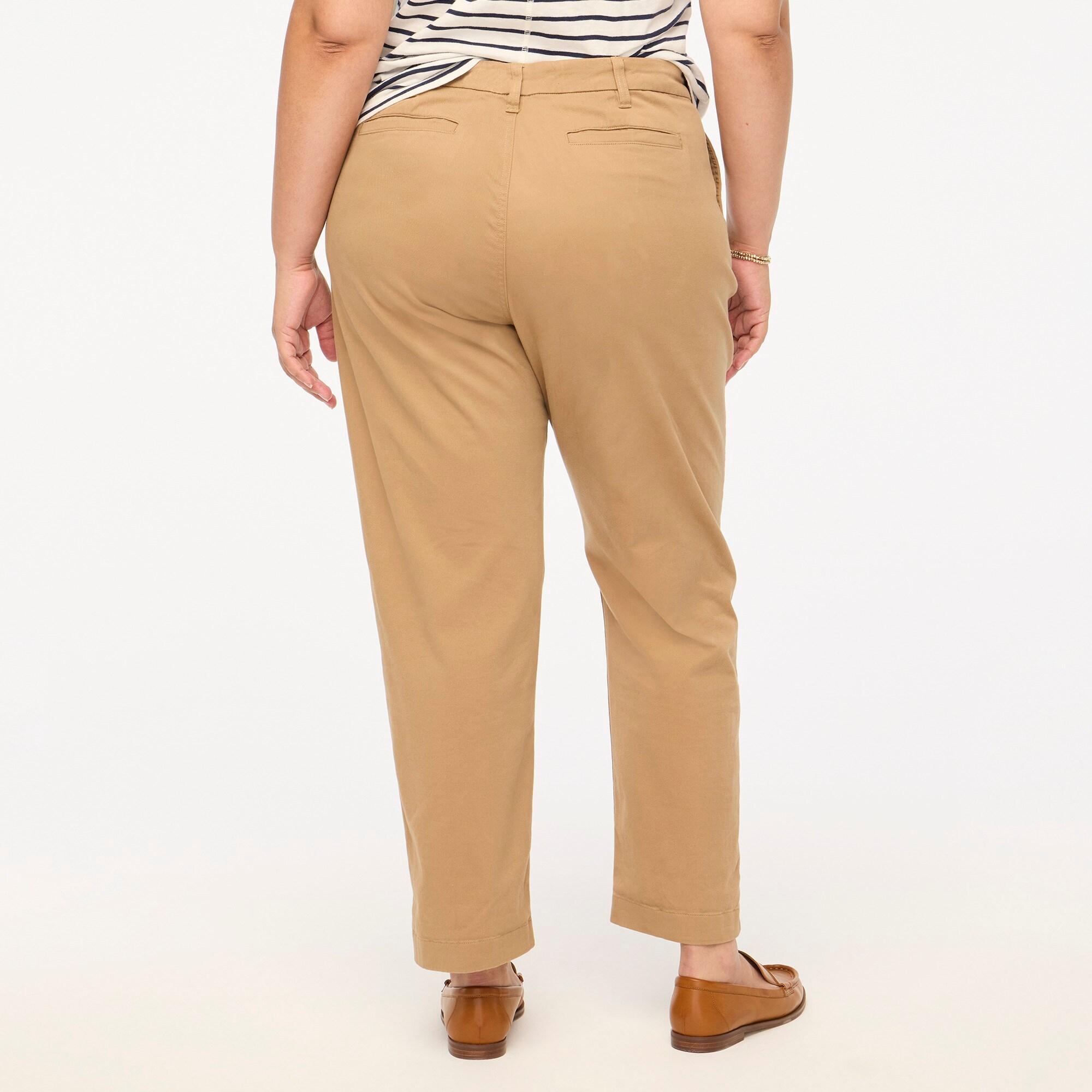 High-rise girlfriend chino pant Product Image