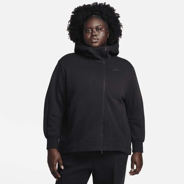 Womens Nike Sportswear Tech Fleece Oversized Full-Zip Hoodie (Plus Size) Product Image