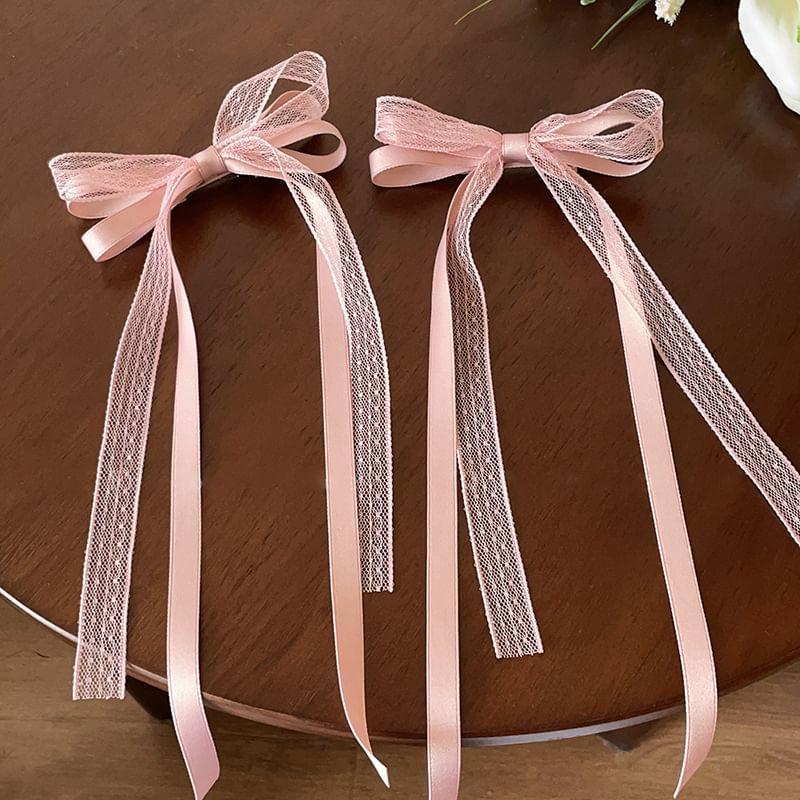 Ribbon Bow Hair Clip Product Image