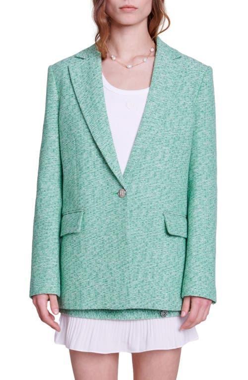 Maje Vrinny Tweed Blazer Product Image