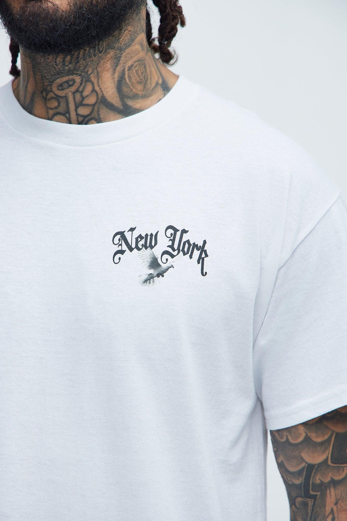 New York The Big Apple Short Sleeve - White Product Image