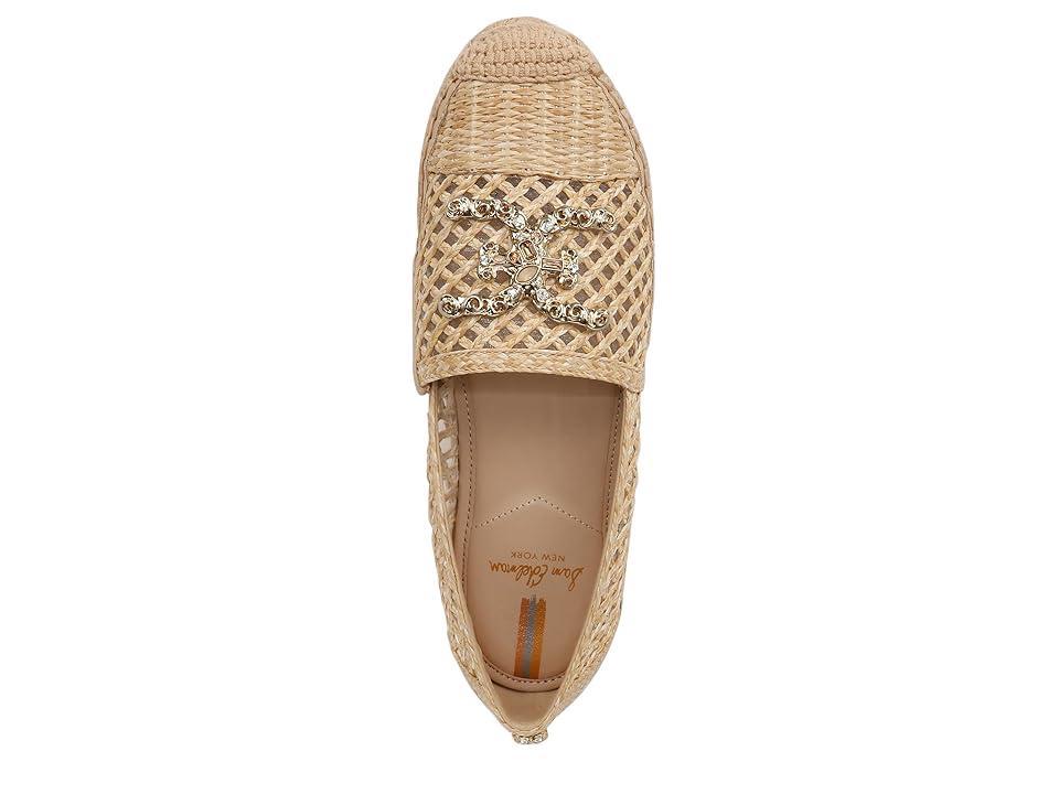 Sam Edelman Khiara Raffia Logo Detail Inspired Espadrille Loafers Product Image
