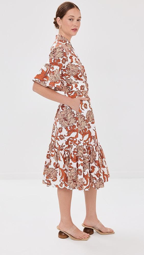 La Double J Choux Midi Dress | Shopbop Product Image