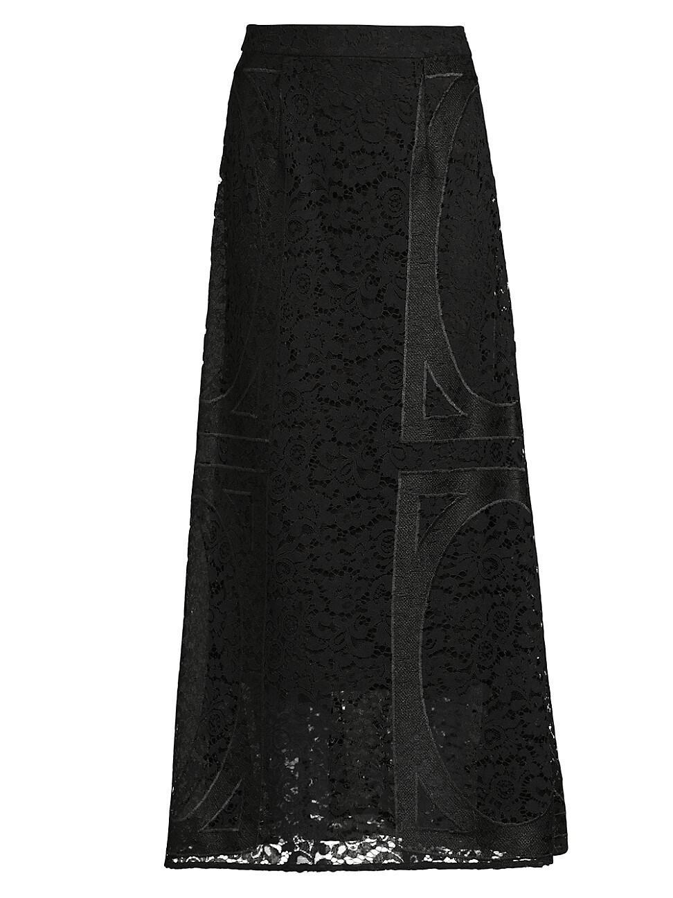 Womens Textured Panel A-Line Maxi Skirt product image