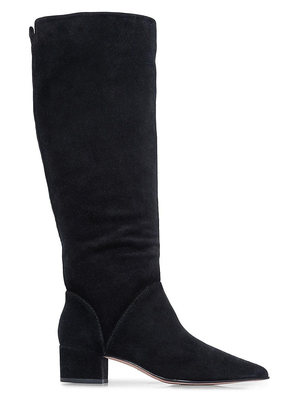 Womens Milano Knee-High Pointed Toe Boots Product Image