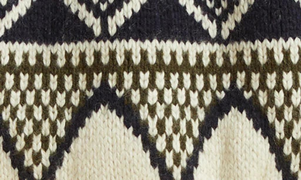 KHAITE The Nalani Patterned Intarsia-knit Jumper In Ivory_multi Product Image