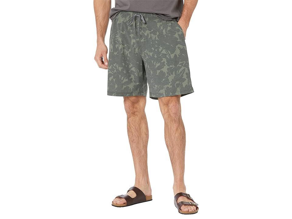 Prana Metric E (Floral Camo) Men's Swimwear Product Image