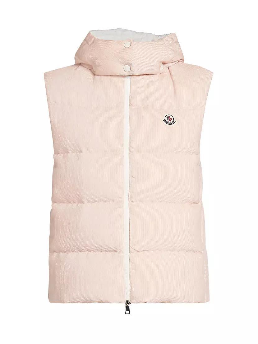 Agelao Corduroy Puffer Vest Product Image