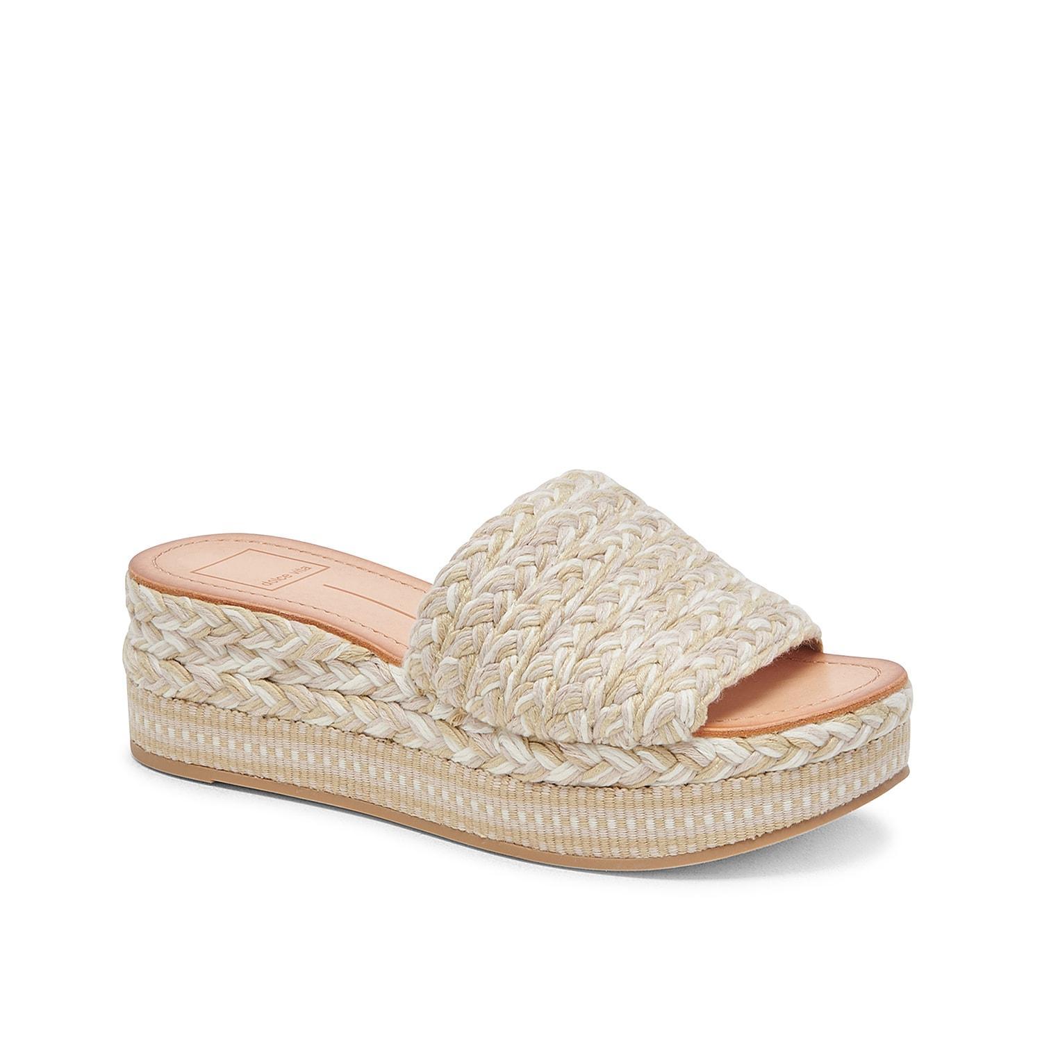 Dolce Vita Pazli Woven Platform Sandals Product Image