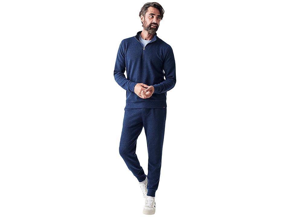 Faherty Legend Sweatpants (Navy Twill) Men's Casual Pants Product Image