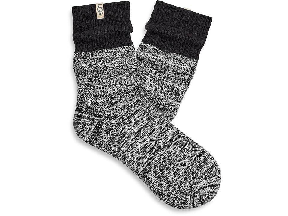 UGG Rib Knit Slouchy Quarter Women's No Show Socks Shoes Product Image