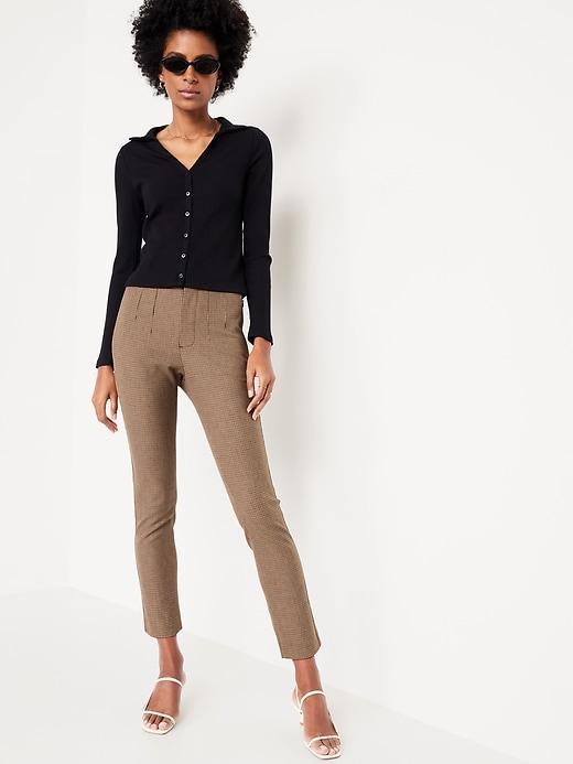 Extra High-Waisted Polished Pixie Skinny Pants Product Image