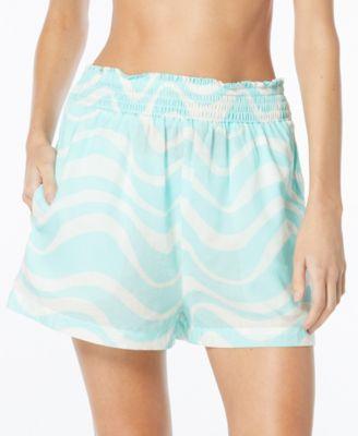 kate spade new york Womens 2.25 Cotton Cover-Up Shorts Product Image