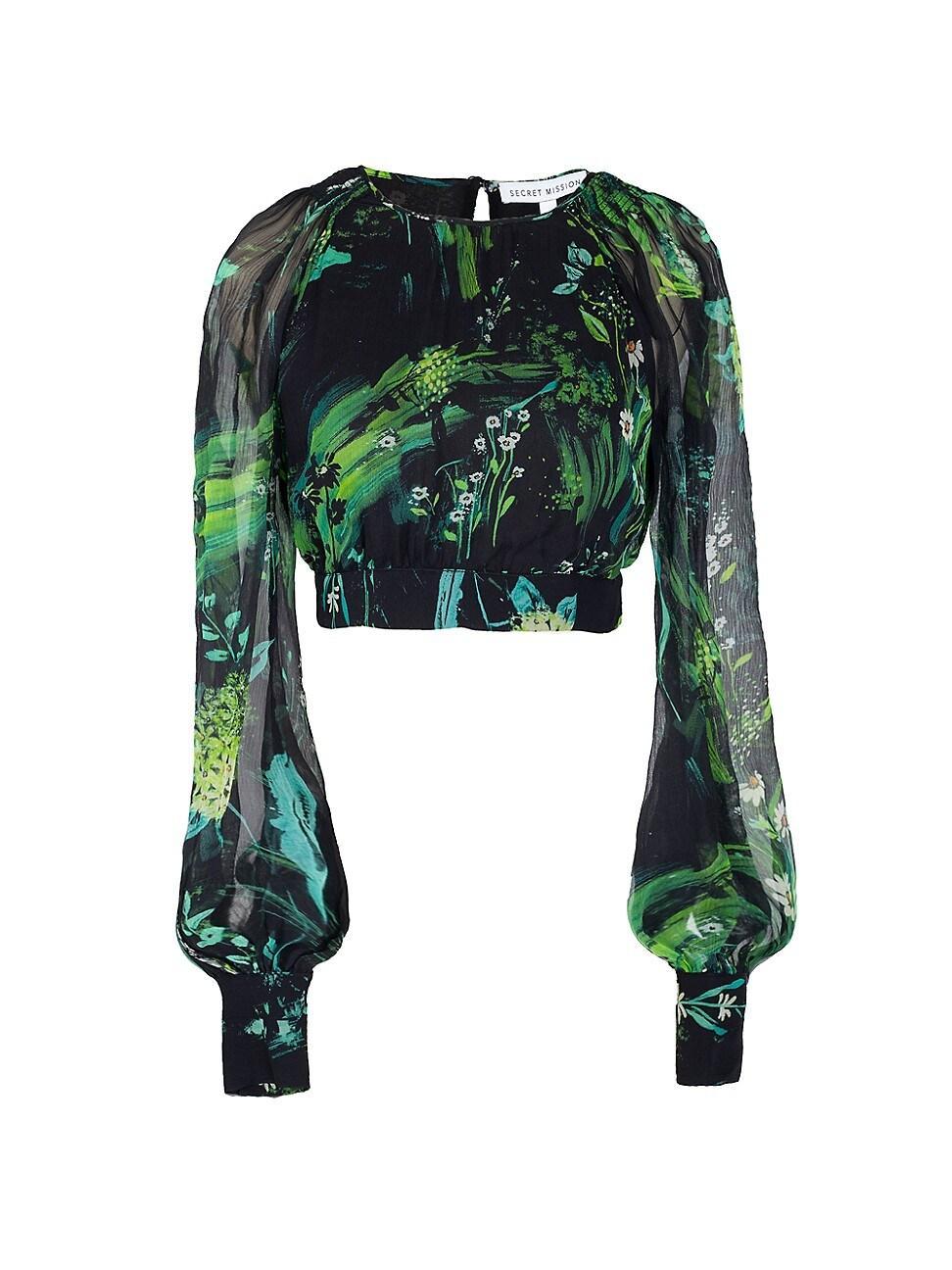 Womens Silk Ramona Blouse Product Image