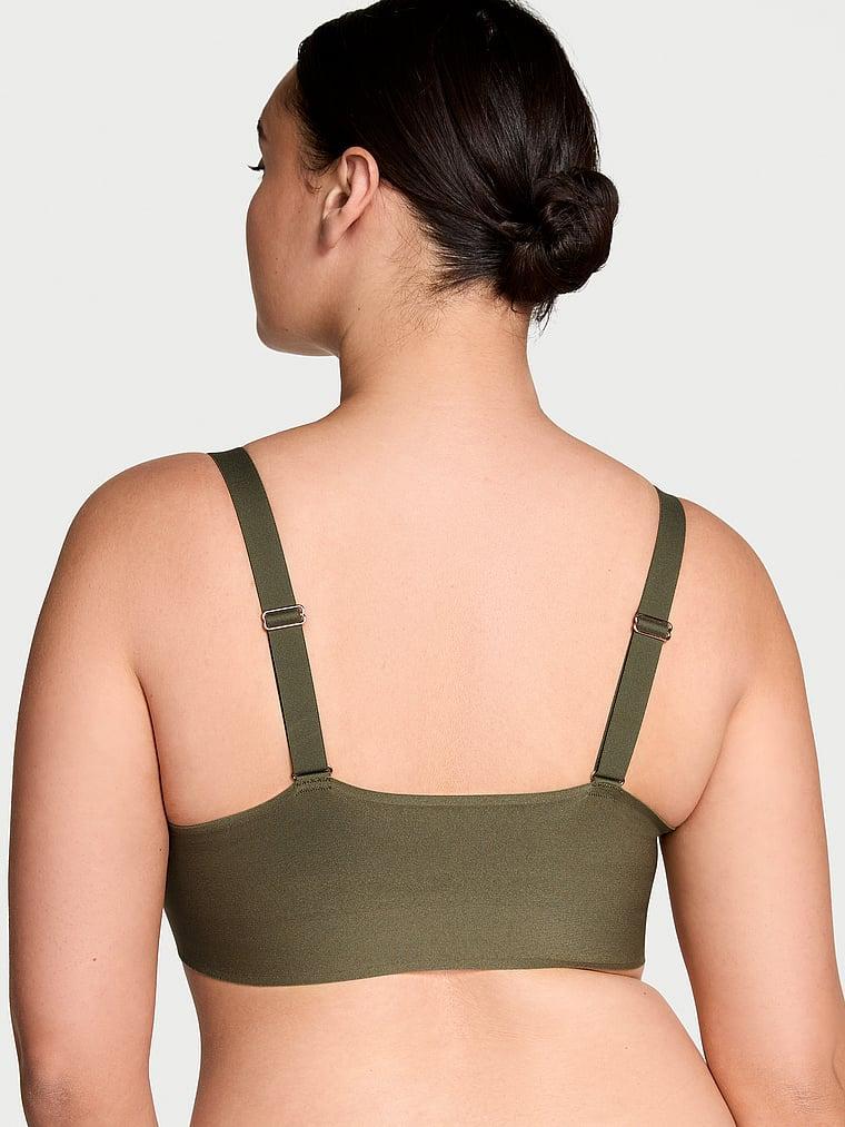 Smooth Lightly Lined Front-Close Full-Coverage Bra Product Image