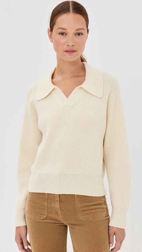 Nili Lotan Selena Polo Sweater | Shopbop Product Image