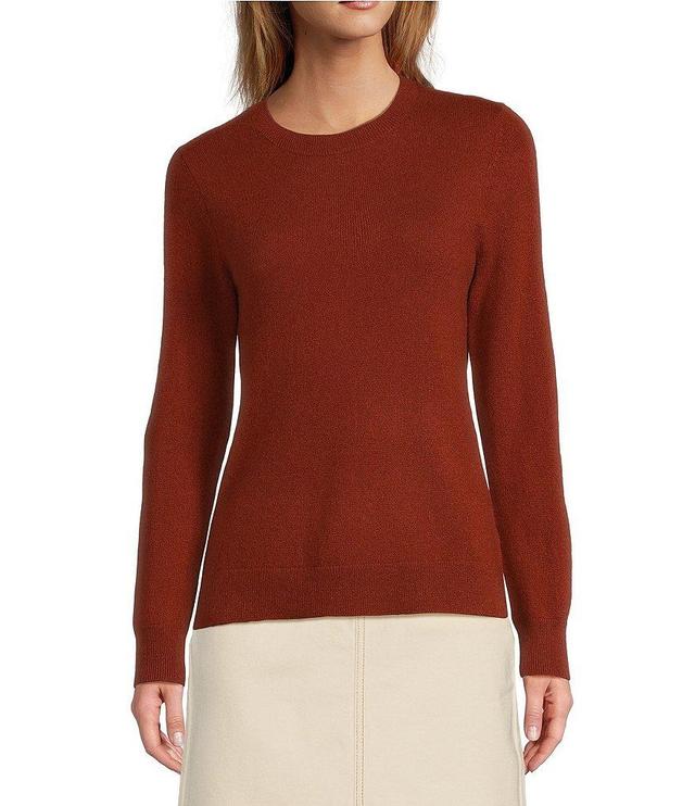 Antonio Melani Luxury Collection Cameron Cashmere Crew Neck Long Sleeve Knit Sweater Product Image